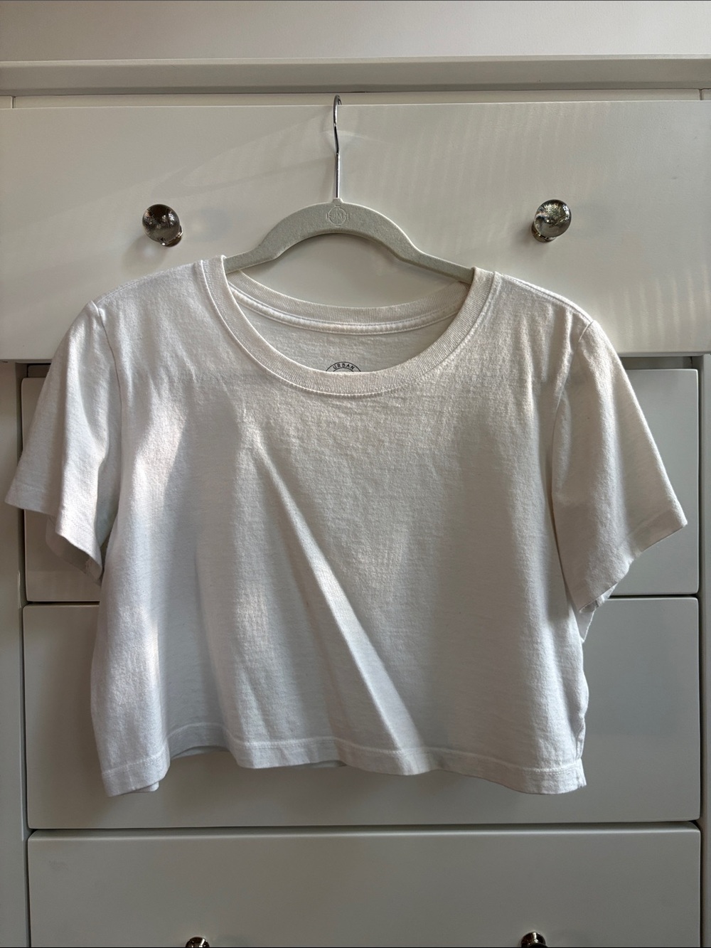 Urban Outfitters White Crop Tee - Kids